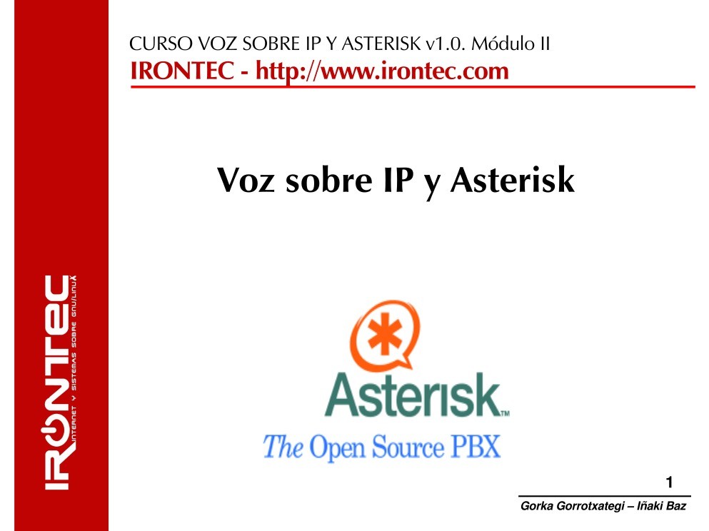 Imágen de pdf Voz sobre IP y Asterisk